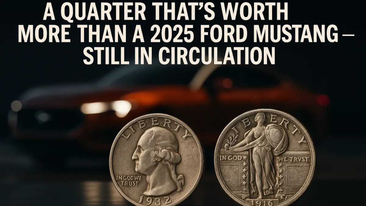 A Quarter That’s Worth More Than a 2025 Ford Mustang — Still in Circulation