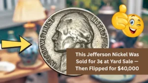 This Jefferson Nickel Was Sold for 3¢ at Yard Sale — Then Flipped for $40,000