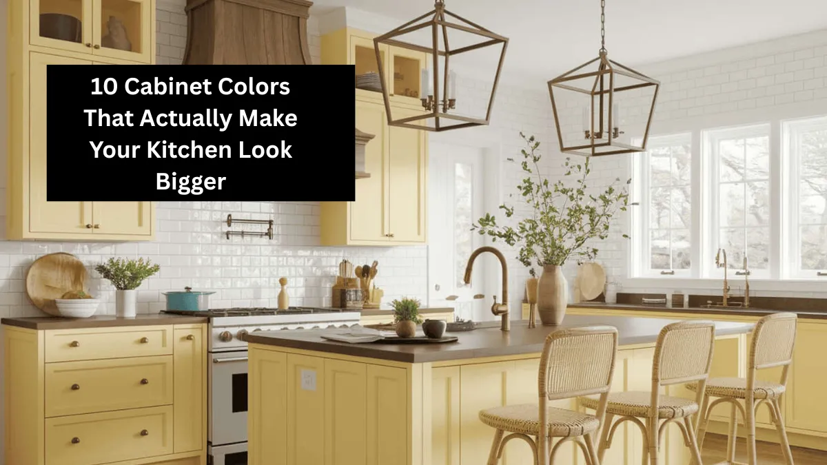 10 Cabinet Colors That Actually Make Your Kitchen Look Bigger