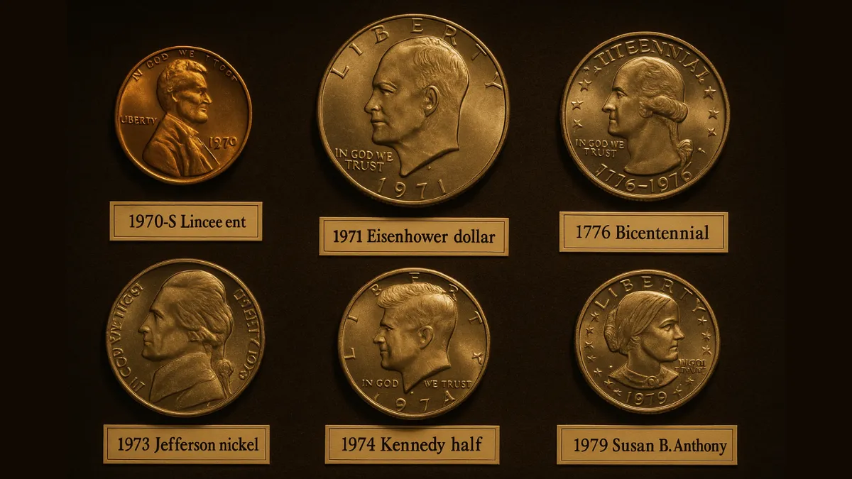 6 Coins From the 1970s That Are Worth a Lot of Money