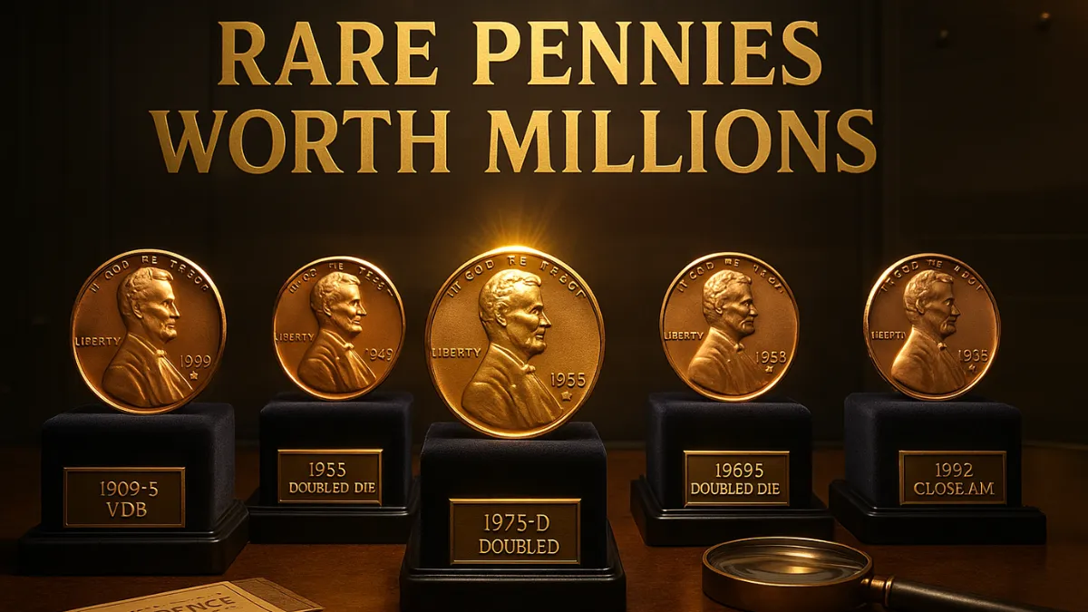 Top 6 Most Expensive RARE USA Lincoln Pennies That Are Worth Millions Of Dollars